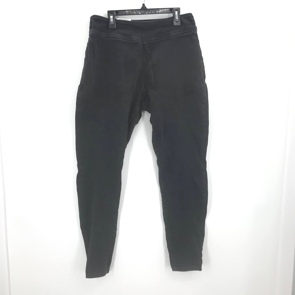 INC Skinny Leg Stretch Jeggings Jeans Black 8